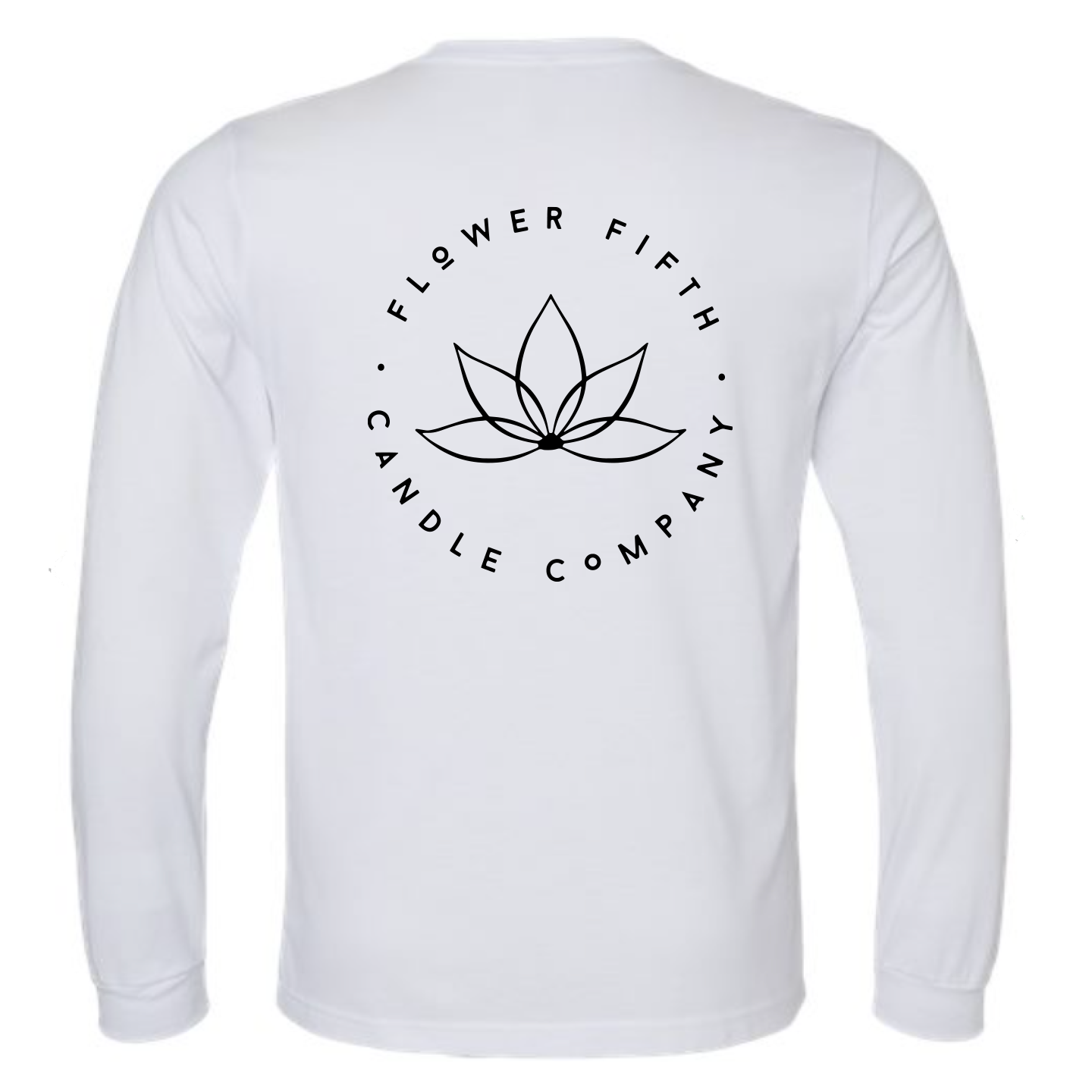 Flower Fifth White T - shirt